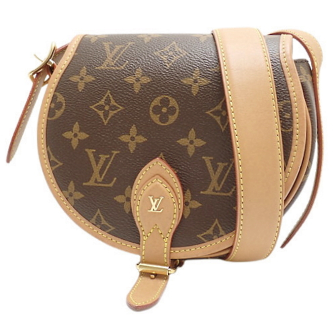 LOUIS VUITTON(ルイ・ヴィトン) モノグラム タンブラン ショルダーバッグ 肩掛け 斜め掛け モノグラムキャンバス ブラウン茶 ベージュ ゴールド金具 M44860 レディース 40802072219【アラモード】