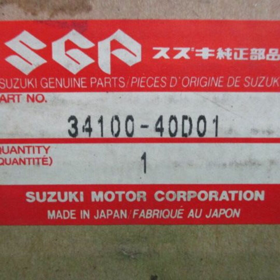 アドレスV50 スピードメーター 在庫有 即納 スズキ 純正 新品 バイク 部品 廃盤 在庫有り 即納可 車検 Genuine:22046132