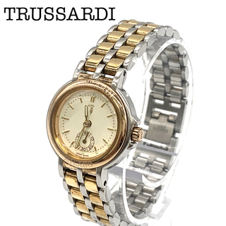 トラサルディ(Trussardi)の【電池交換済】TRUSSARDI トラサルディ レディース 腕時計 コンビ J2(腕時計)