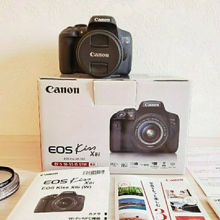 Canon - 大人気♪【美品】Canon EOS Kiss X7 ホワイト レンズキットの