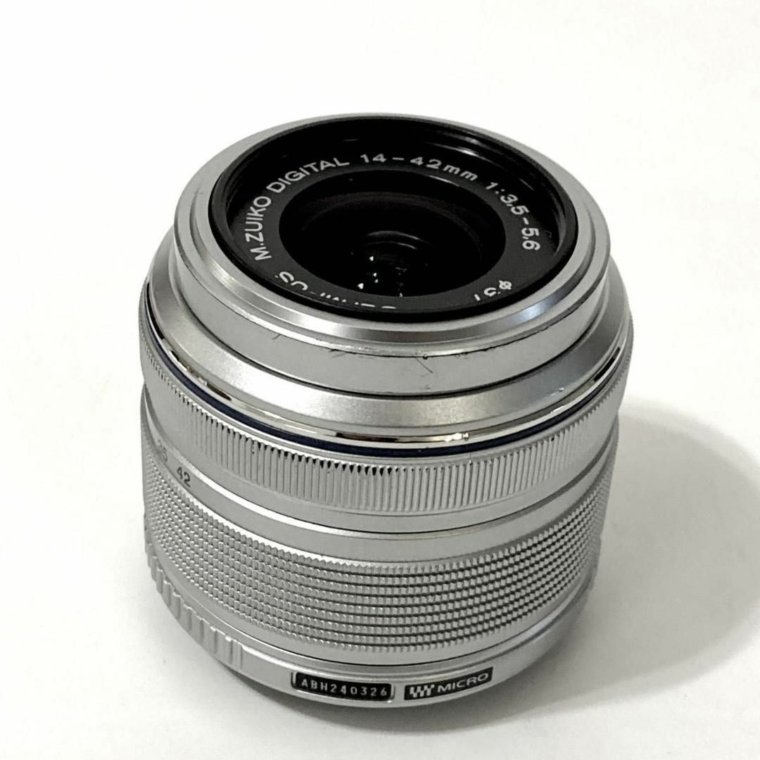 OLYMPUS(オリンパス)の☆オリンパス☆標準レンズ☆M.ZUIKO DIGITAL14-42mm Ⅱ R スマホ/家電/カメラのカメラ(レンズ(ズーム))の商品写真