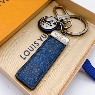 ヴィトン(LOUIS VUITTON) キーホルダー(メンズ)（ブルー・ネイビー