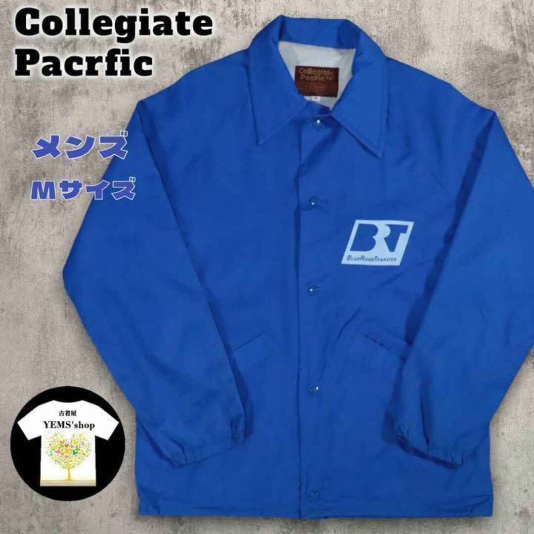 Collegiate Pacrfic ナイロンジャケット 企業ロゴ USA製