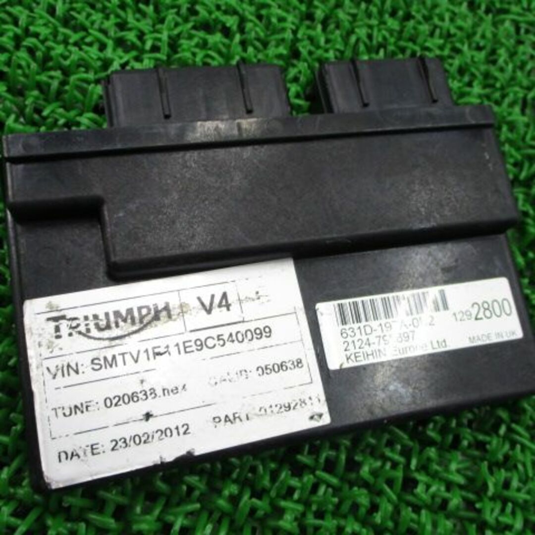 タイガー1200 ECU トライアンフ(TRIUMPH) 純正  バイク 部品 ECM 機能的問題なし そのまま使える 車検 Genuine:22012576