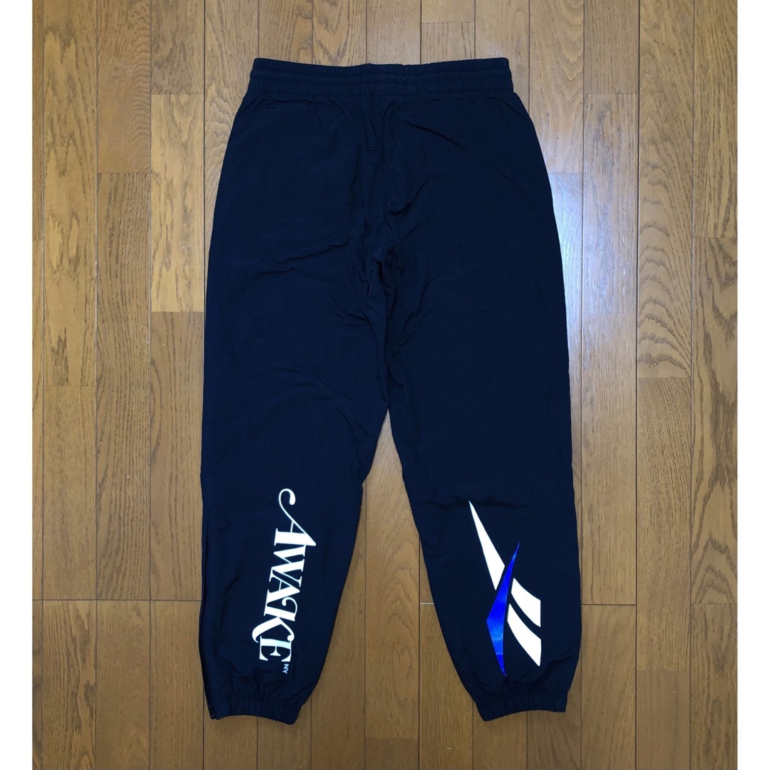 S 良品 REEBOK × AWAKE ベクタートラックパンツ ナイロンパンツ