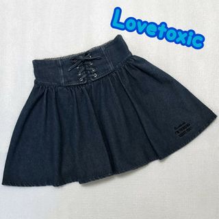 ラブトキシック(lovetoxic)のLovetoxicラブトキシック*デニムスカパン*М(150)(スカート)