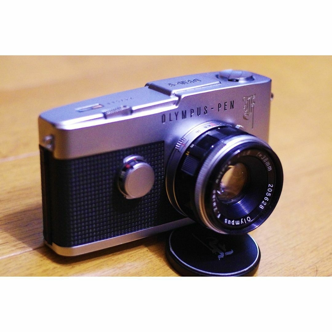 完動美品 OLYMPUS PEN-F+38mm F1.8 レンズ★月末迄限定値引