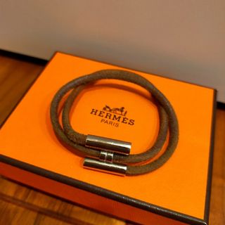 エルメス(Hermes)のHERMES　レザー　ブレスレット(ブレスレット)