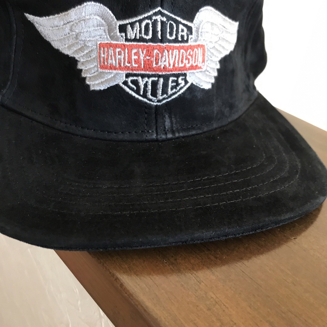 Harley Davidson(ハーレーダビッドソン)のハーレーダビッドソン 90's トラッカーキャップ ヴィンテージ　デッドストック メンズの帽子(キャップ)の商品写真