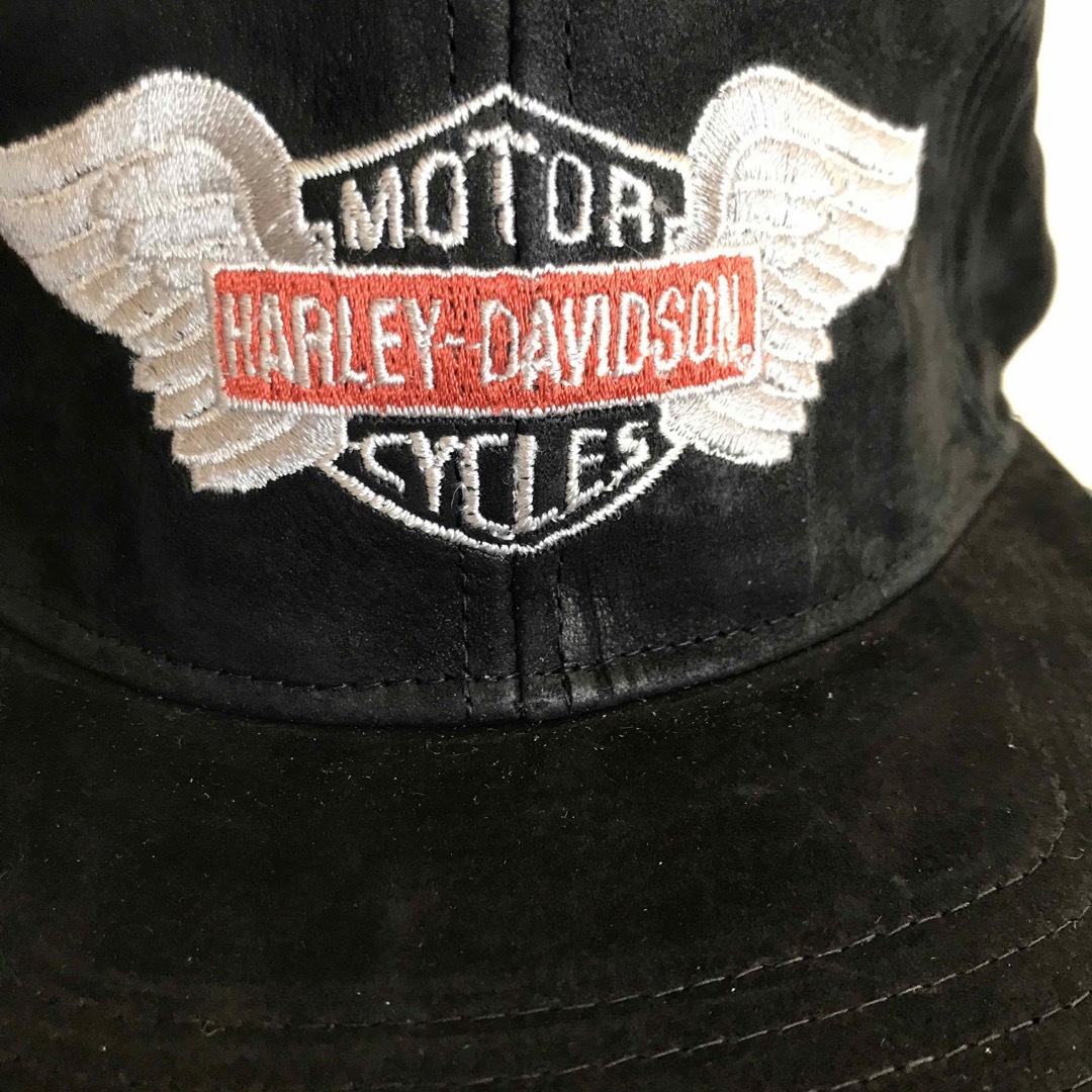 Harley Davidson(ハーレーダビッドソン)のハーレーダビッドソン 90's トラッカーキャップ ヴィンテージ　デッドストック メンズの帽子(キャップ)の商品写真