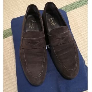 FERRANTE - 【中古】フェランテ FERRANTE スエード コインローファー