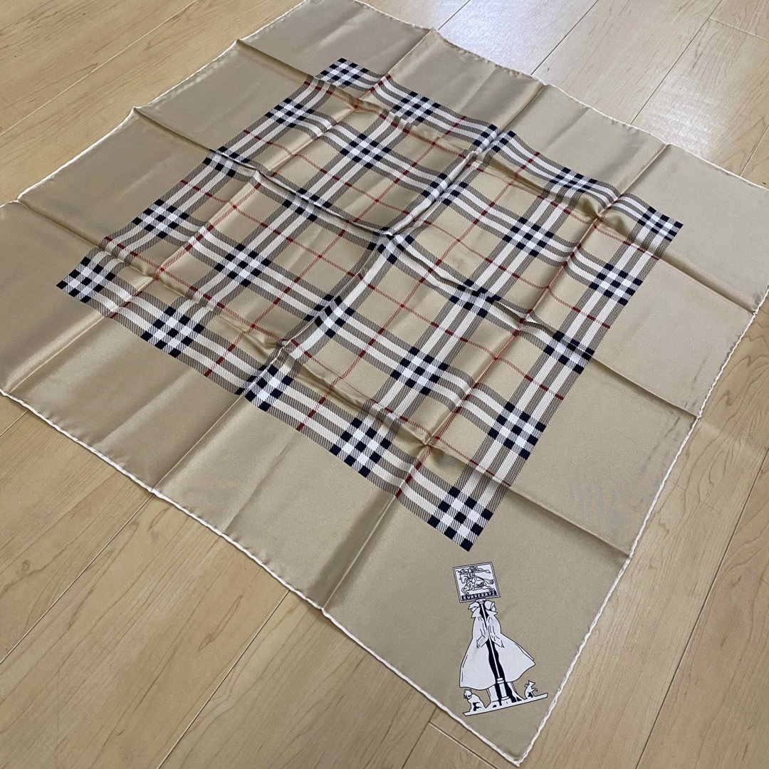 BURBERRY - Burberrys バーバリー シルクスカーフ ベージュ チェック