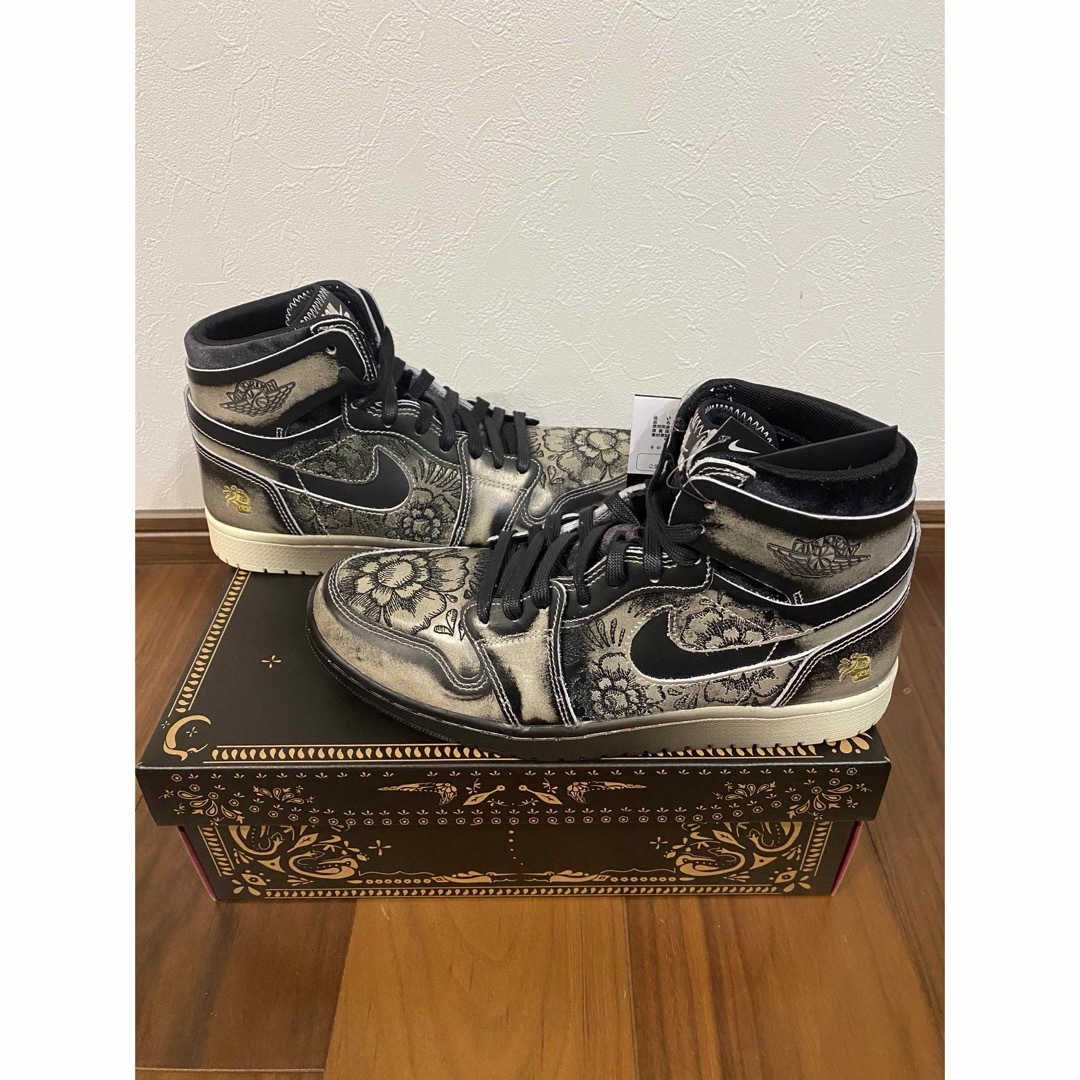 AIR JORDAN 1ZOOM AIRCMFT 2 DA DE MUERTOS