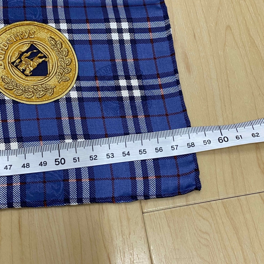 BURBERRY(バーバリー)のBurberrys バーバリー 　スカーフ 　ブルー　チェック　no.16 レディースのファッション小物(バンダナ/スカーフ)の商品写真