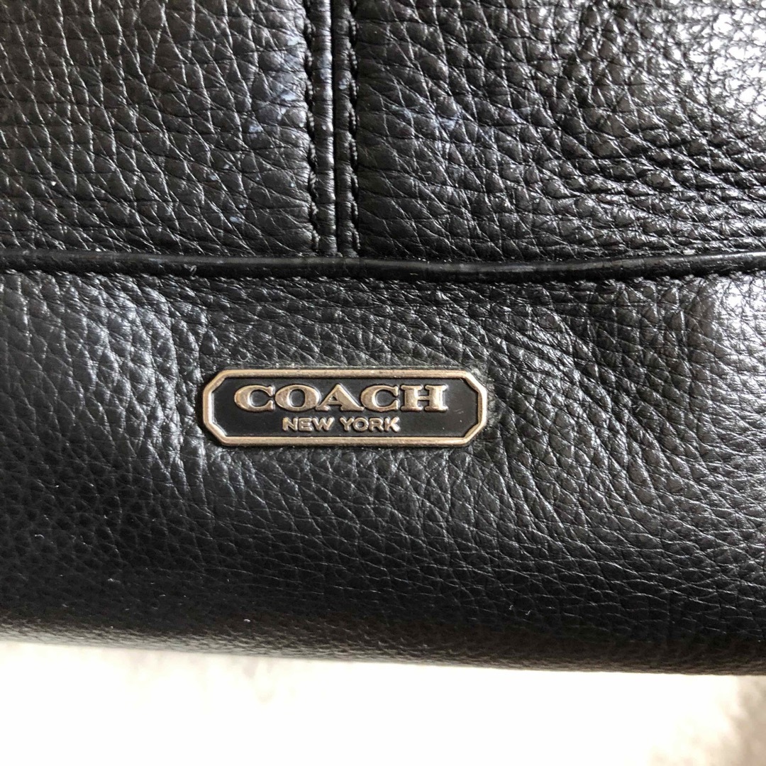 COACH(コーチ)のCOACH  トートバッグ 牛革 ブラック  A4 レディースのバッグ(トートバッグ)の商品写真