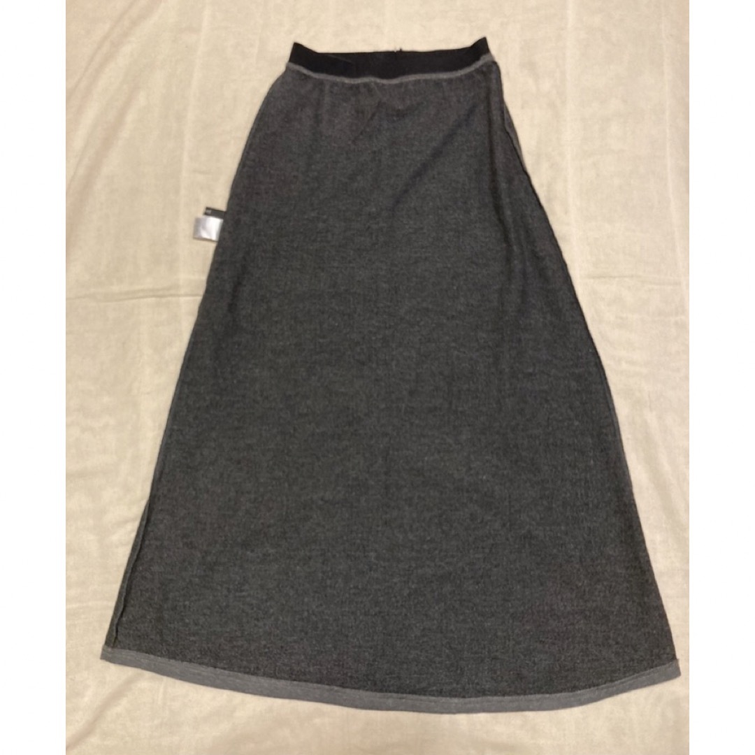 IMAGE(イマージュ)のロングスカート  Sサイズ　グレー レディースのスカート(ロングスカート)の商品写真