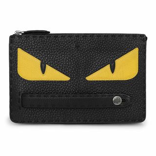 FENDI クラッチバッグ バグズモンスター バグズアイ ブラック イエロー 美