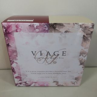 ヴィアージュ(VIAGE)のviage　ヴィアージュ　ナイトブラ　ベージュ×ベリー　ML(その他)