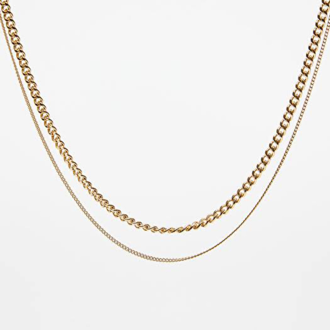 A.P.C(アーペーセー)のA.P.C. ゴールド Minimal ネックレス レディースのアクセサリー(ネックレス)の商品写真