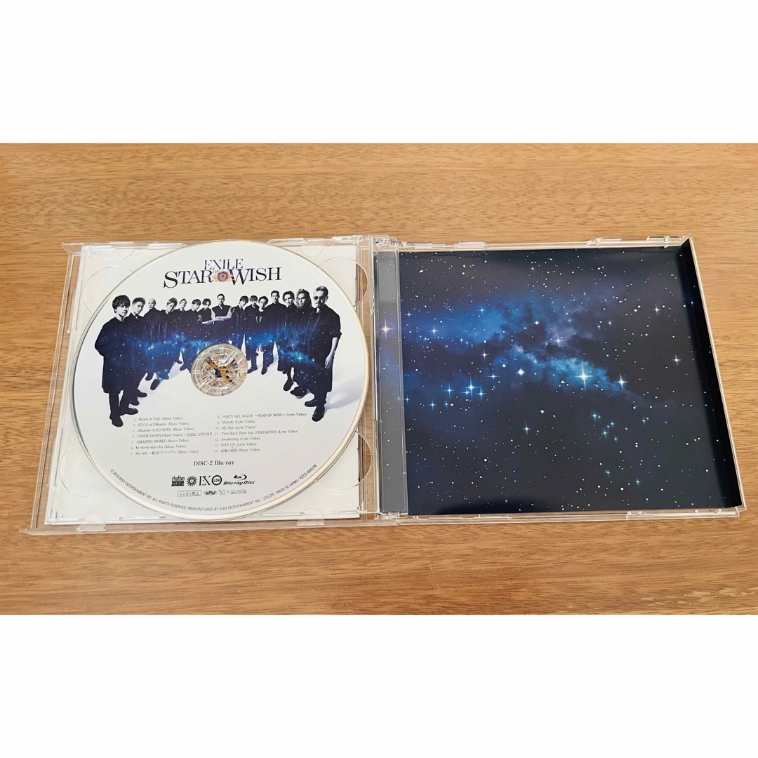 EXILE(エグザイル)のSTAR OF WISH（Blu-ray Disc付） エンタメ/ホビーのCD(ポップス/ロック(邦楽))の商品写真