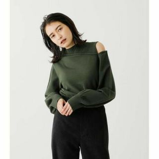 アズールバイマウジー(AZUL by moussy)の【専用】アズール フェイクレイヤード H／N KNIT TOPS ニット(ニット/セーター)