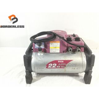 リョービ(RYOBI)の☆中古品☆RYOBI リョービ 常圧 エアコンプレッサー ACP-950H 100V 60Hz 10L エアーコンプレッサー エア工具 80586(工具)