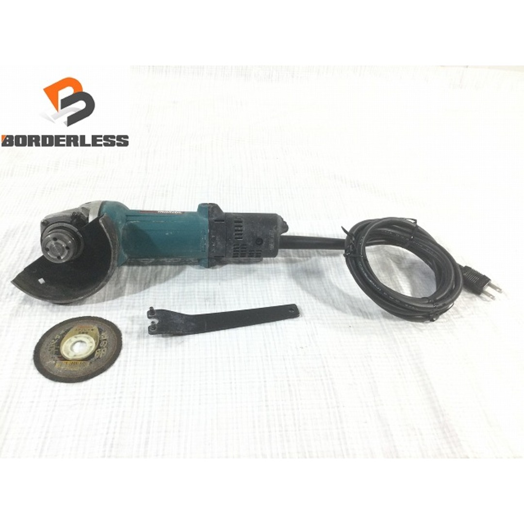 ☆品☆makita マキタ 100V 100mm ディスクグラインダー 9533BL コード式 研磨機 研削 切削 ディスクサンダー 80774