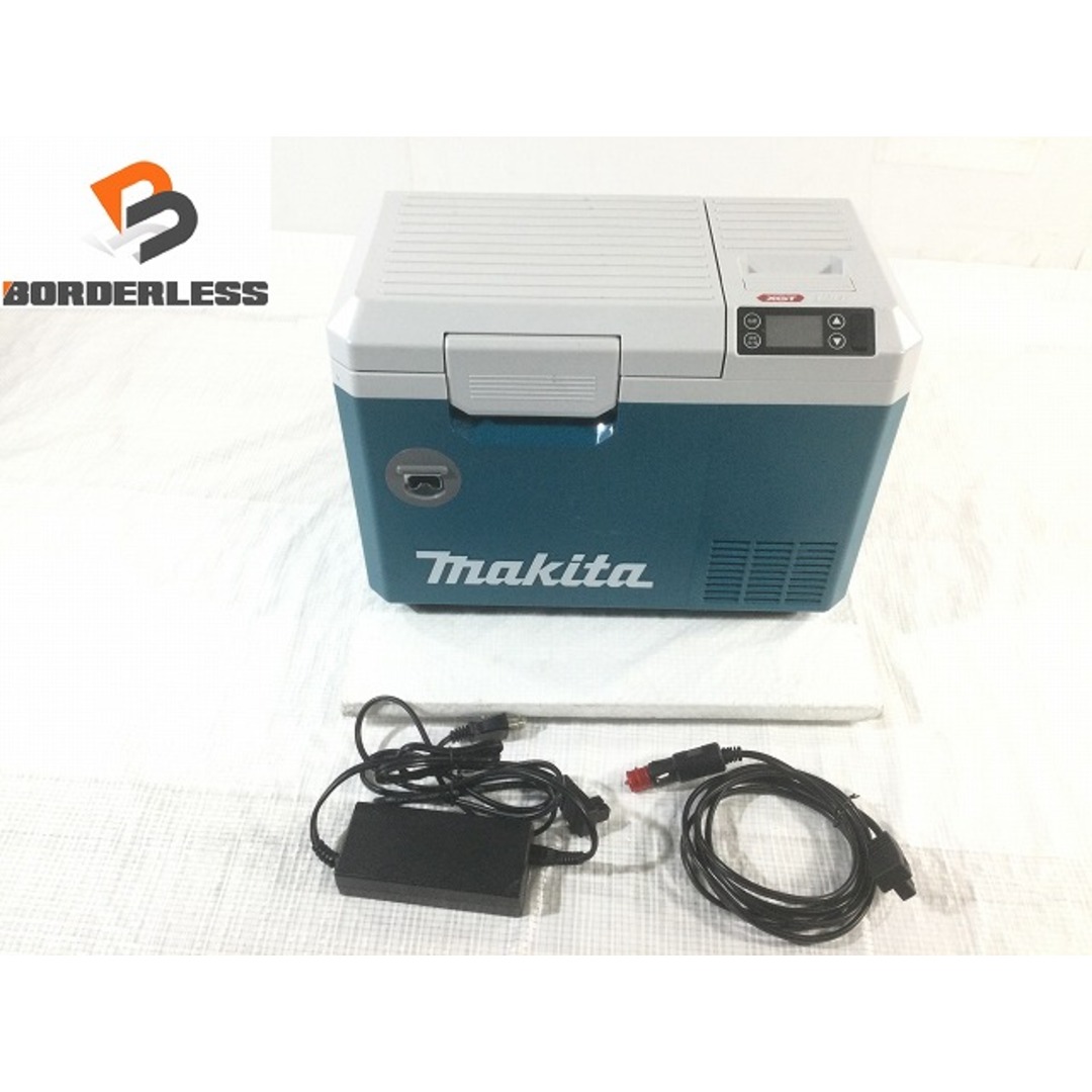 ☆比較的綺麗☆makita マキタ 40Vmax 充電式保冷温庫 CW003G 本体＋付属品付 コードレス クーラーボックス アウトドア キャンプ 80802工具