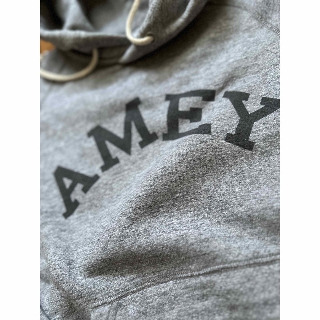 Americana「AMEY」プリントロゴ パーカースウェットgray