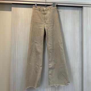 ザラ(ZARA)のZARA デニム　ワイドパンツ(デニム/ジーンズ)