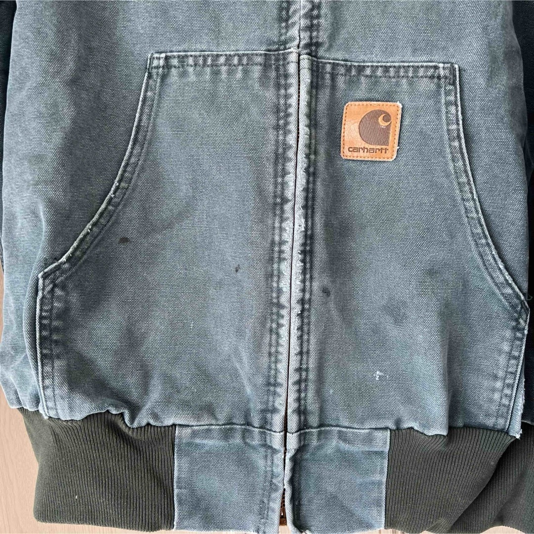 carhartt - 《希少》青緑 カーハート アクティブジャケット グリーン