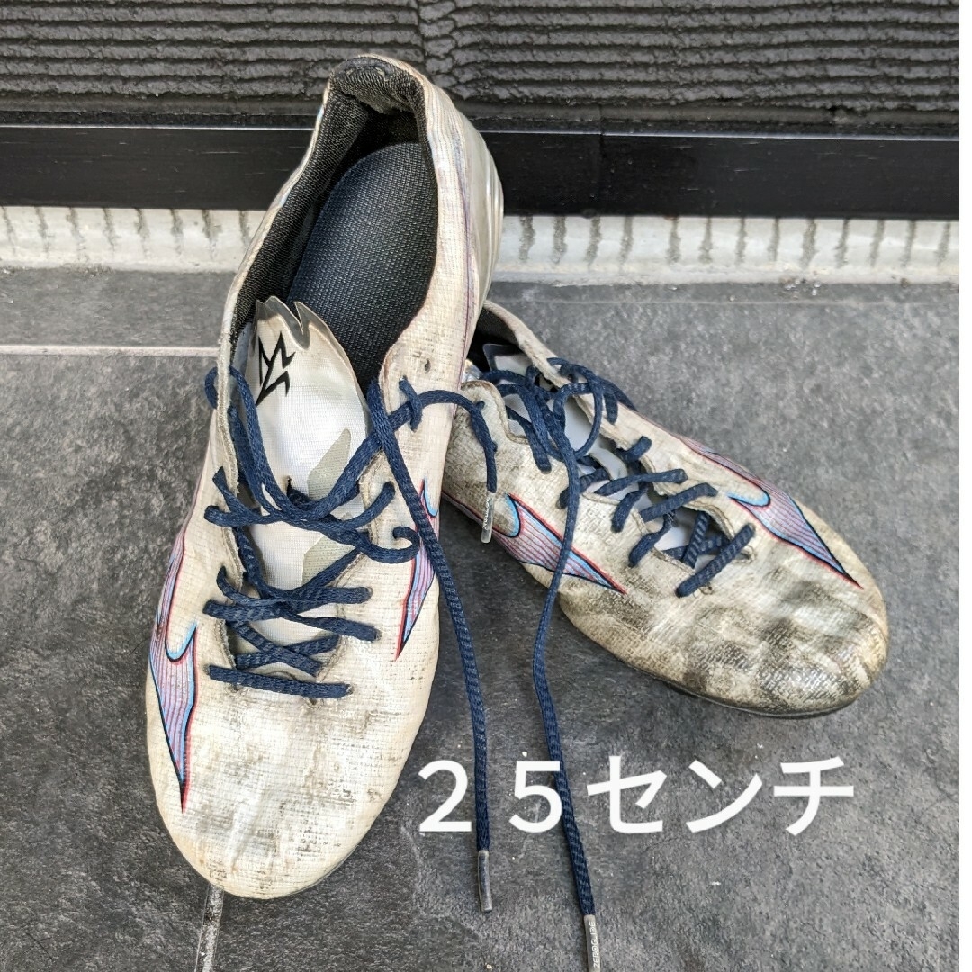 ミズノ アルファ エリート MIZUNO α ELITE 25㎝ - サッカー/フットサル