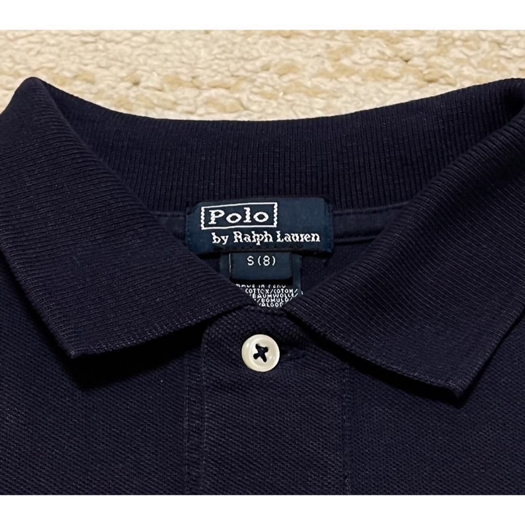 POLO RALPH LAUREN(ポロラルフローレン)のラルフローレン　ポロシャツ　サイズ8 キッズ/ベビー/マタニティのキッズ服男の子用(90cm~)(Tシャツ/カットソー)の商品写真