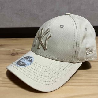 ニューエラー(NEW ERA)の訳あり品　ニューエラ　NEW ERA NY ニューヨークヤンキース　オフホワイト(キャップ)