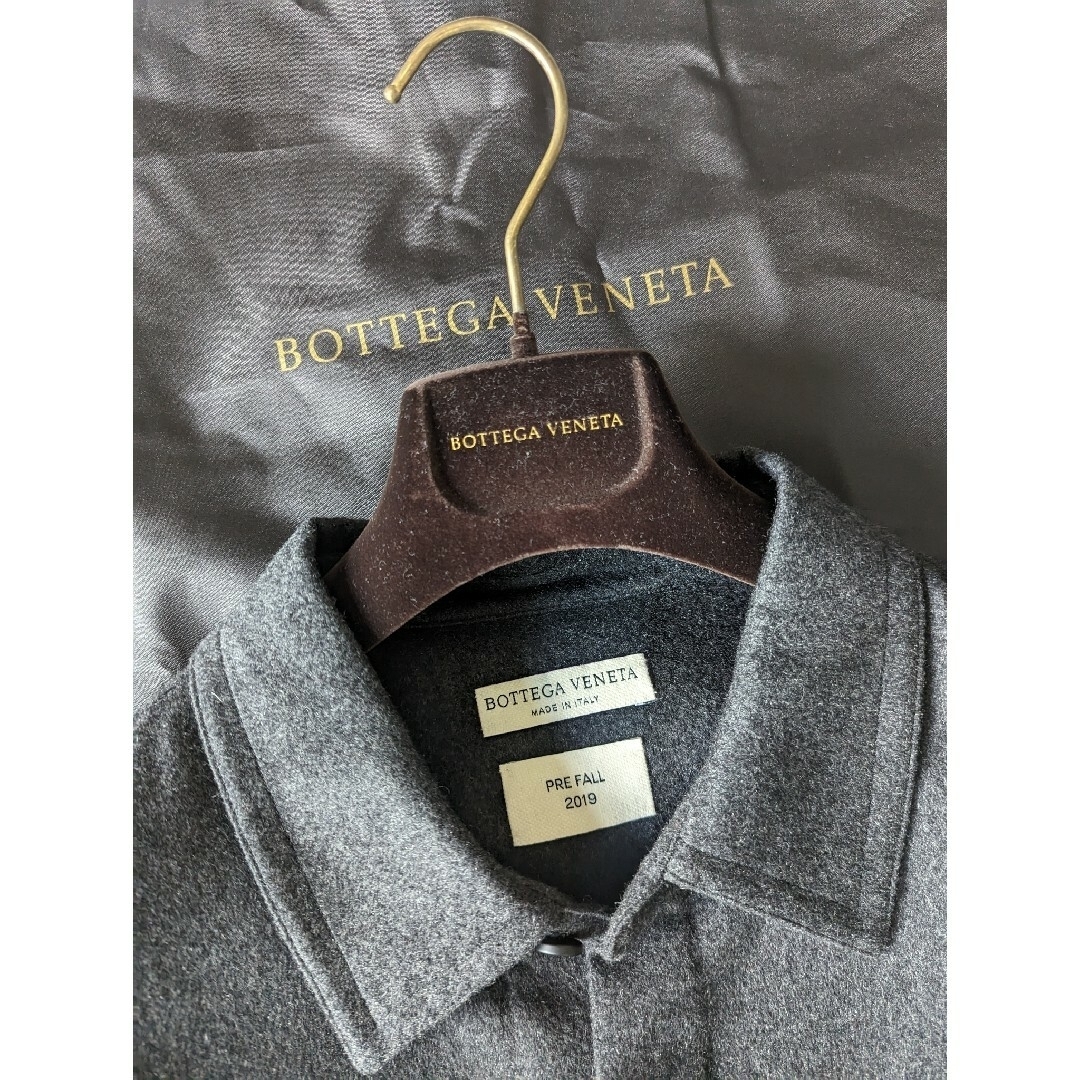 Bottega Veneta(ボッテガヴェネタ)の至極　2019PF　ボッテガ・ヴェネタ　カシミア100％　ダブルフェイス　コート メンズのジャケット/アウター(ステンカラーコート)の商品写真