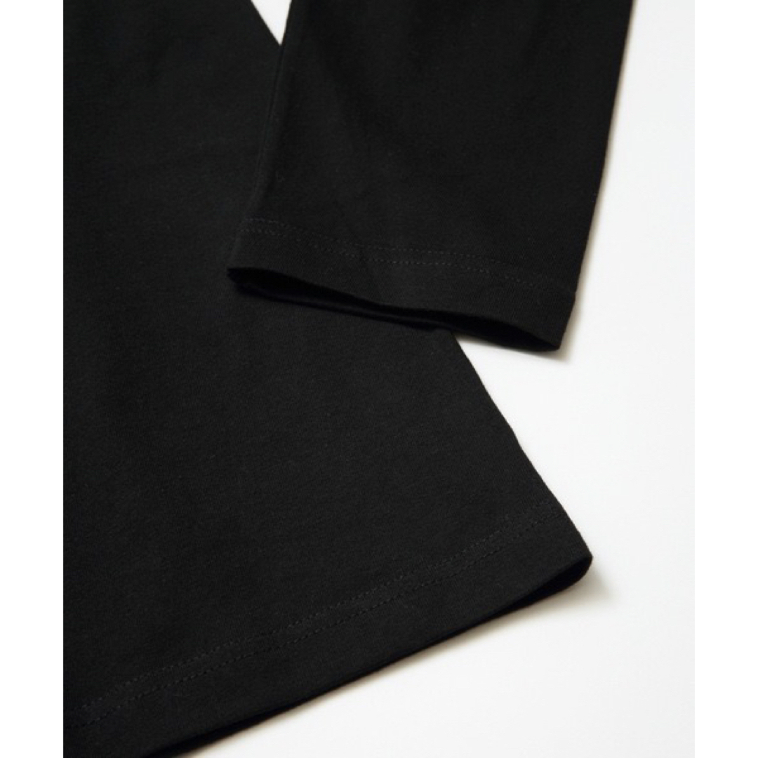 UnitedAthle(ユナイテッドアスレ)の新品ユナイテッドアスレ 5.6oz 無地袖リブなし長袖TシャツロンT 黒 2XL メンズのトップス(Tシャツ/カットソー(七分/長袖))の商品写真