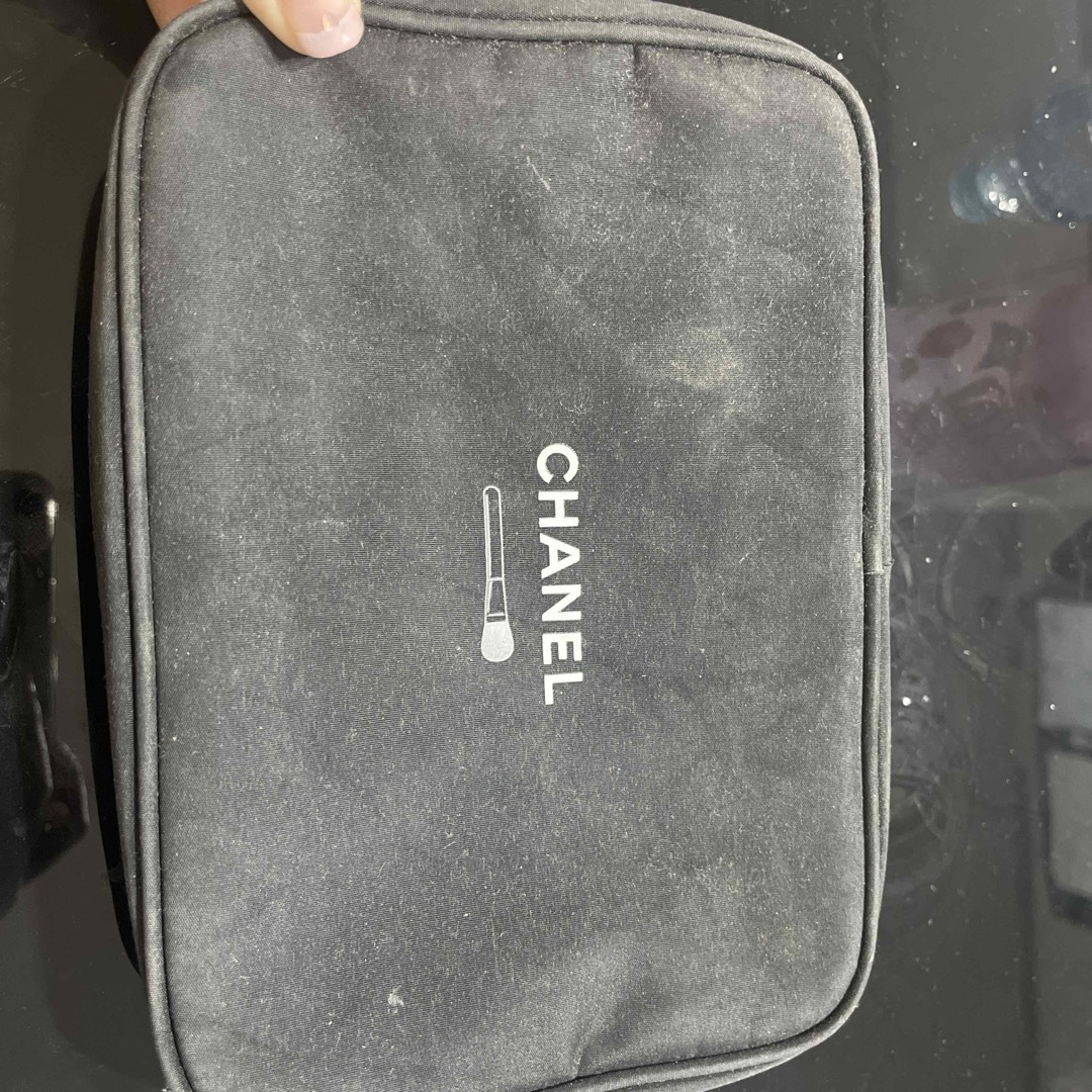 CHANEL(シャネル)のCHANEL 化粧ポーチ　筆ポーチ レディースのファッション小物(ポーチ)の商品写真