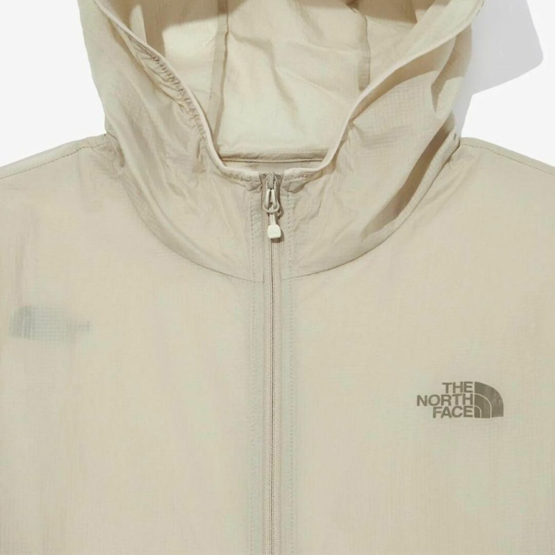 THE NORTH FACE(ザノースフェイス)の【韓国限定】THE NORTH FACE ベージュ　ウインドブレーカー　L レディースのジャケット/アウター(ナイロンジャケット)の商品写真