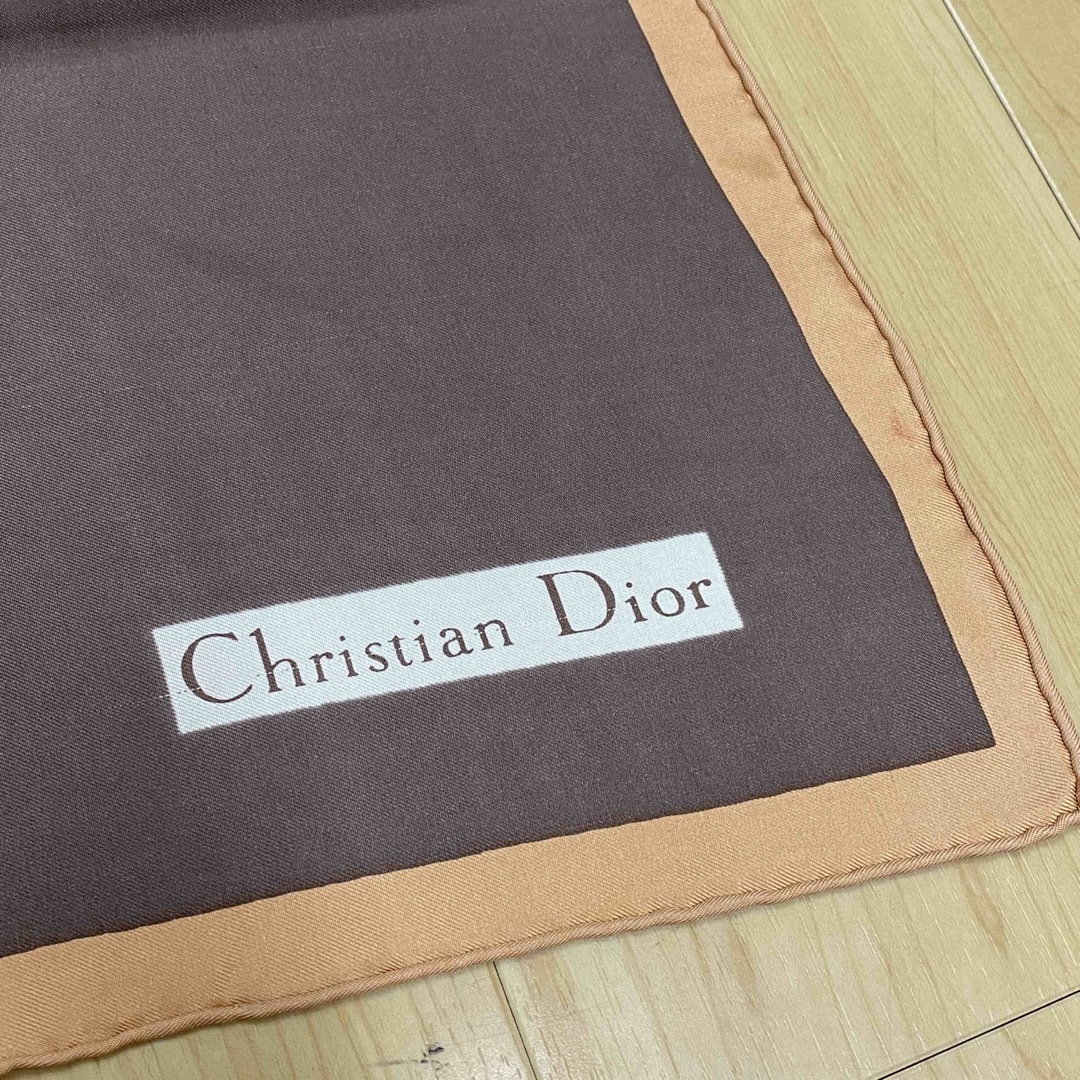 Christian Dior(クリスチャンディオール)のクリスチャンディオール スカーフ　イエロー　ブラウン　他　no.16 レディースのファッション小物(バンダナ/スカーフ)の商品写真