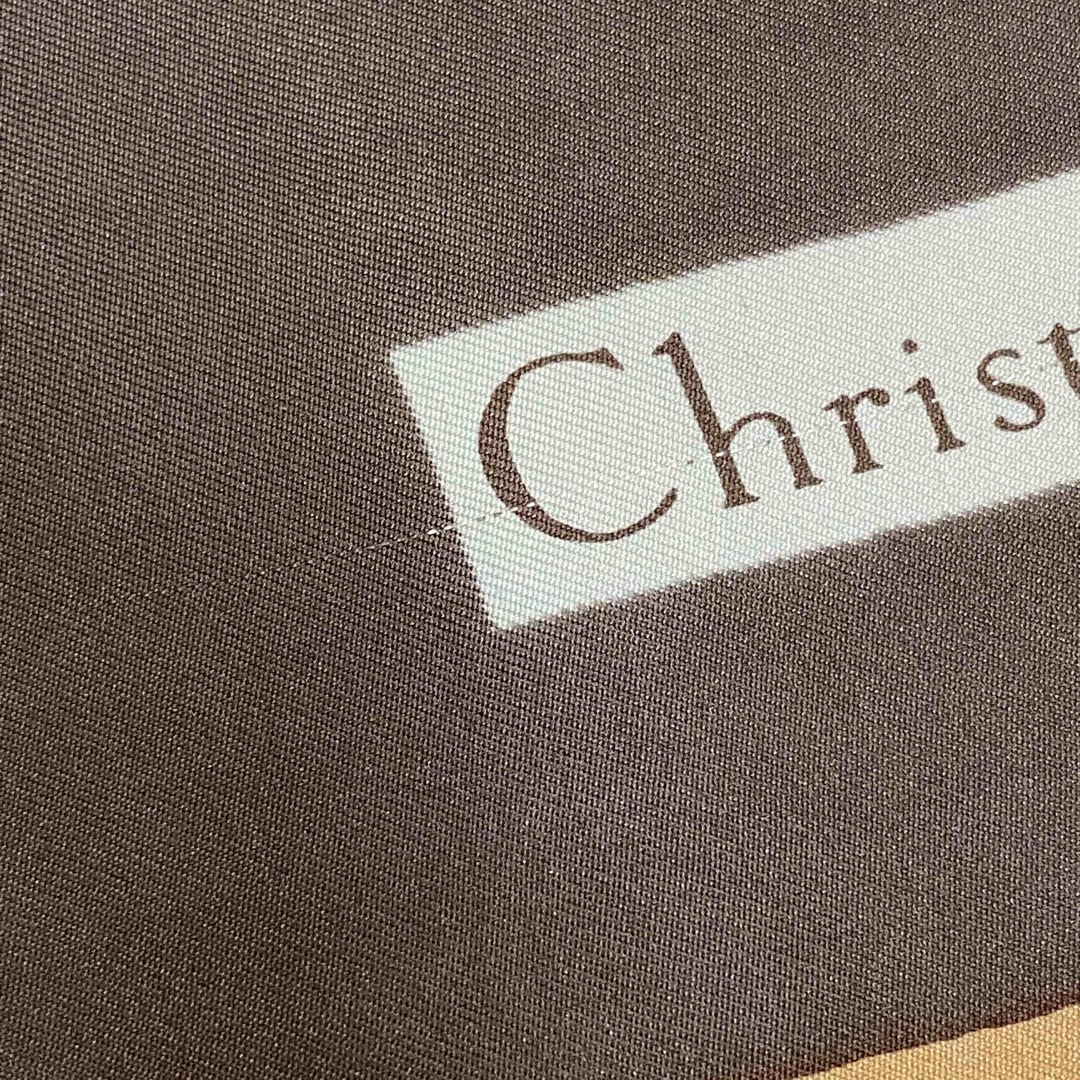 Christian Dior(クリスチャンディオール)のクリスチャンディオール スカーフ　イエロー　ブラウン　他　no.16 レディースのファッション小物(バンダナ/スカーフ)の商品写真