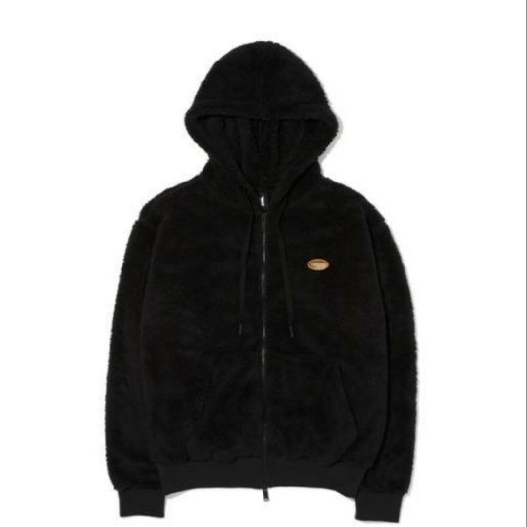 BTS  PTD  FLEECE  ZIP-UP  HOODIE ボア フーディ