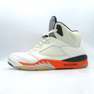 ナイキ(NIKE)のNIKE 21aw AIR JORDAN 5 RETRO DC1060-100 ORANGE BLAZE(スニーカー)