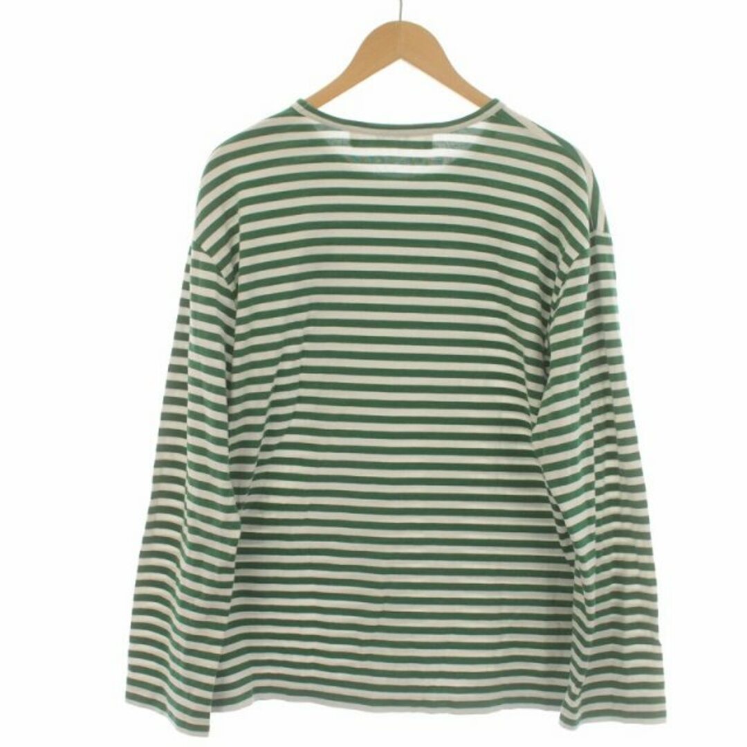 PLAY COMME des GARCONS Tシャツ 長袖 ロゴワッペン 緑 1