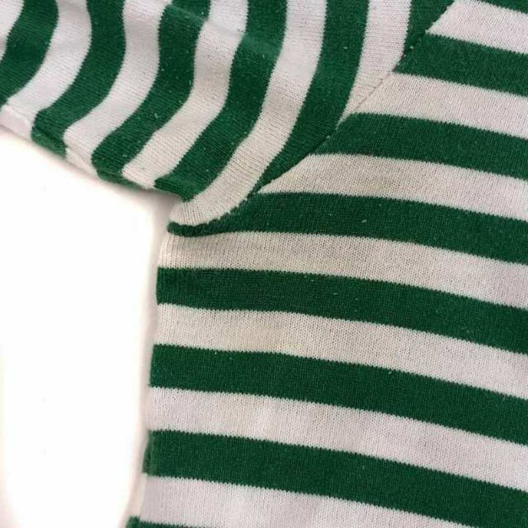 PLAY COMME des GARCONS Tシャツ 長袖 ロゴワッペン 緑 7