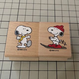 スヌーピー　スタンプ　セット(はんこ)