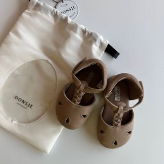 donsje シューズ Dudu PRALINE LEATHER 18-24m(その他)