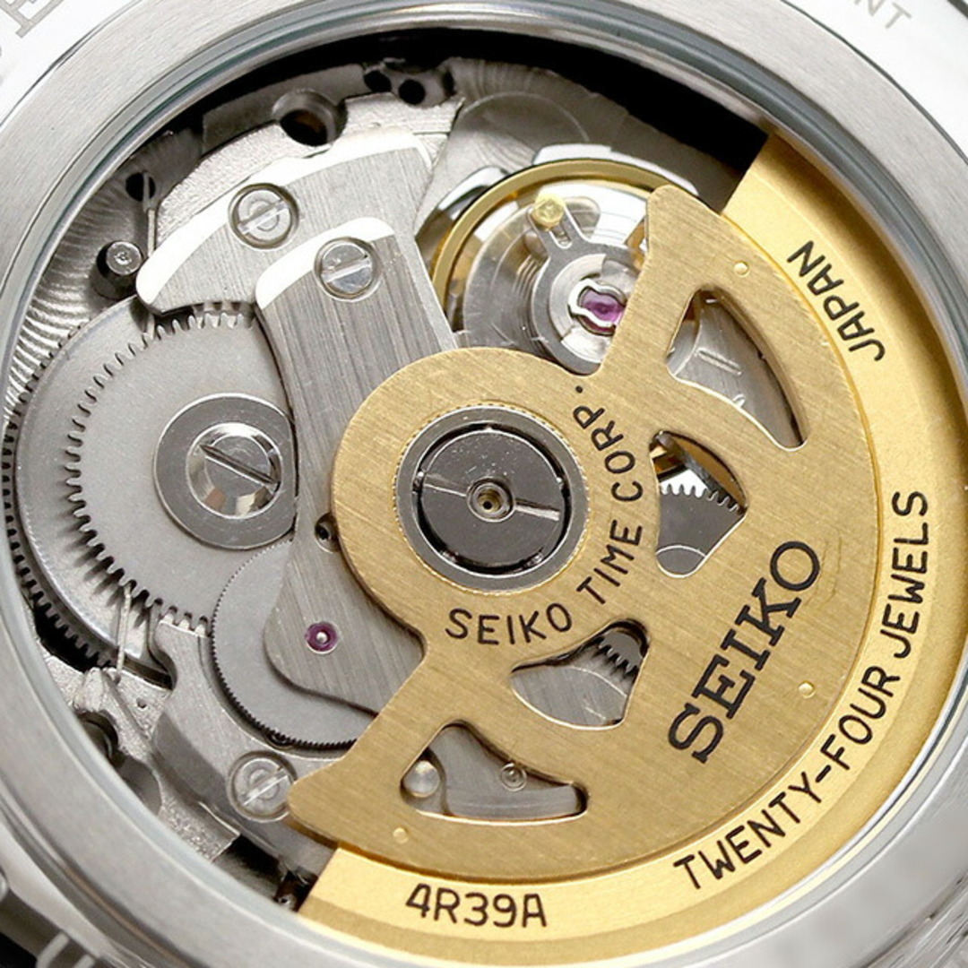 SEIKO(セイコー)の【新品】セイコー SEIKO PRESAGE 腕時計 メンズ SARY237 プレザージュ 自動巻き グリーンxシルバー アナログ表示 メンズの時計(腕時計(アナログ))の商品写真