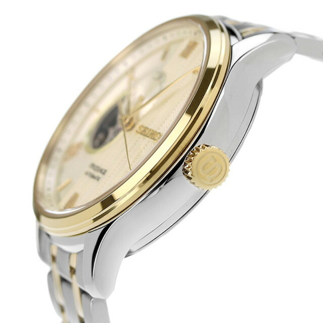 セイコー SEIKO PRESAGE 腕時計 メンズ SARY238 プレザージュ 自動巻き ゴールドxシルバー/ゴールド アナログ表示 1