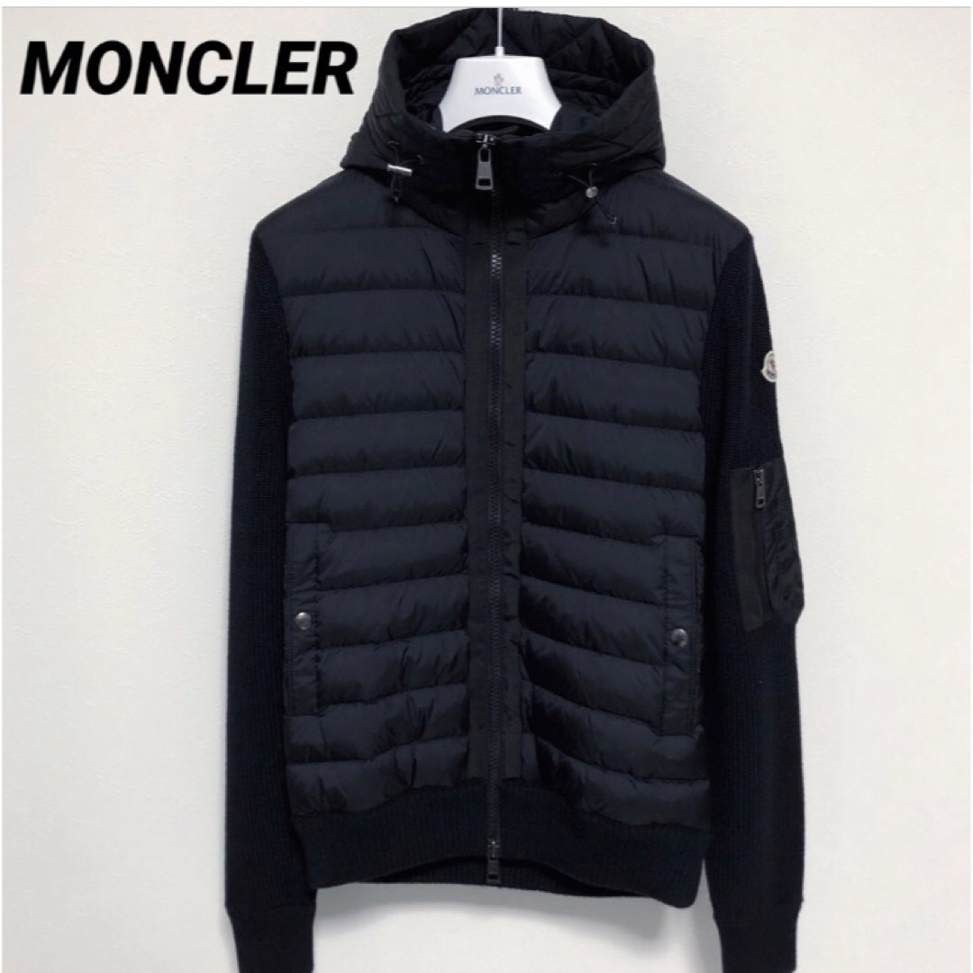 MONCLER - 2023モンクレール ニットダウン ダウンニット ハイブリッド