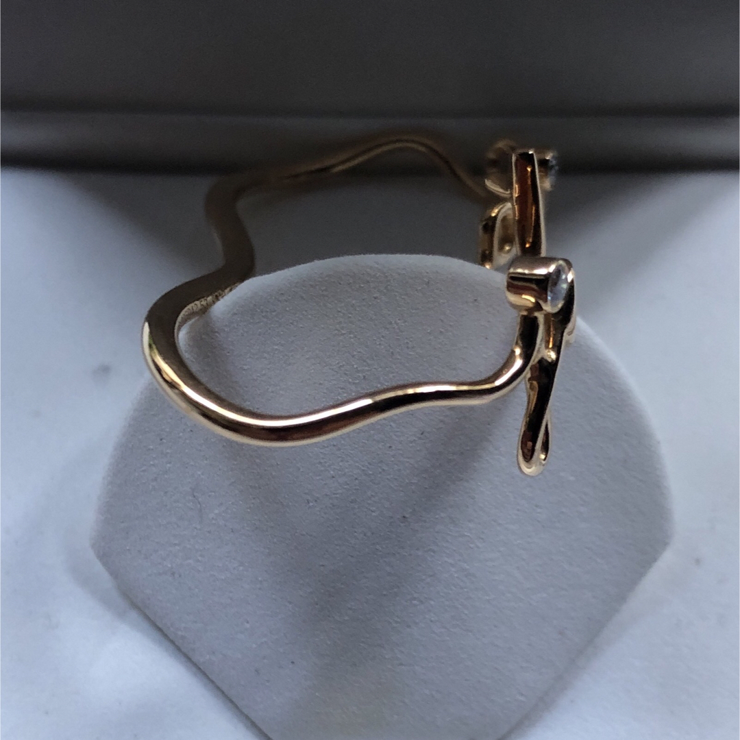 Dior ディオール　リング　13号　金　ダイヤ　Oui Double Ring